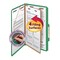 Smead Folder, Classf, 1Div, 2Ex, Gn Pk SMD18733 - alternate 1